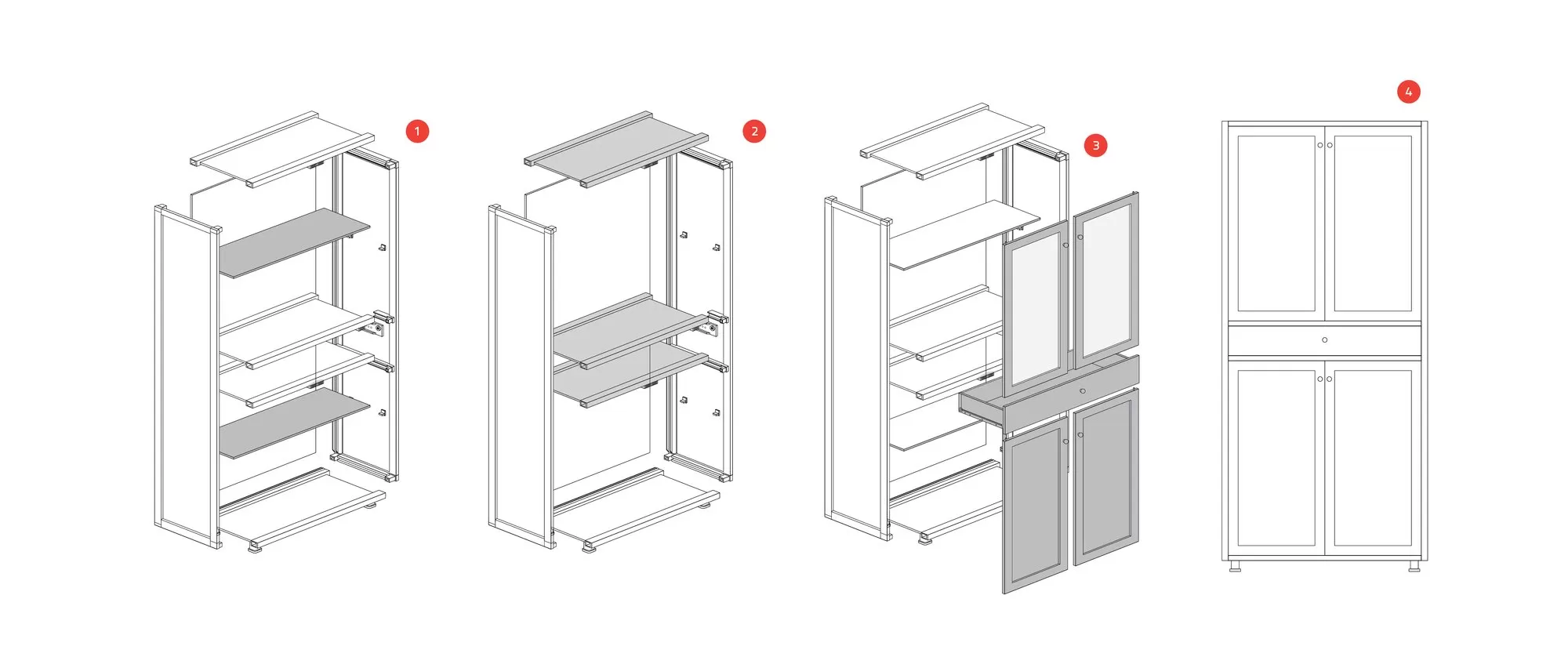 Sestavte si skříň na přání